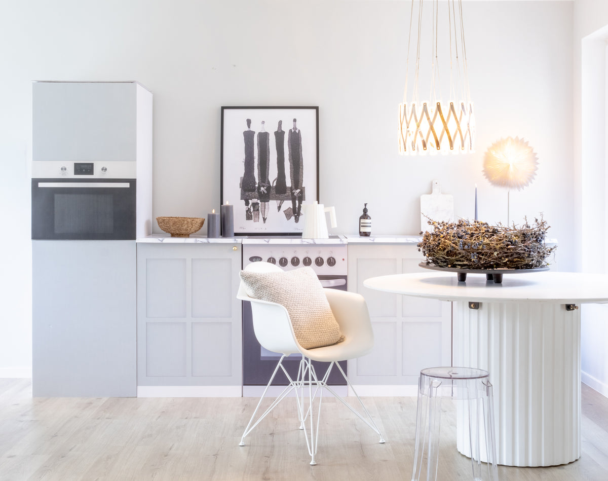 Módulo AGDA gris claro – ejemplo de uso en Home Staging