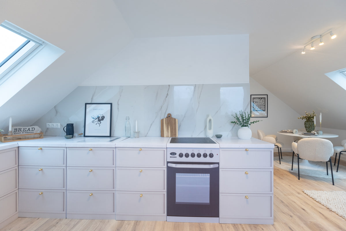 Módulo AIK beige – ejemplo de uso en Home Staging