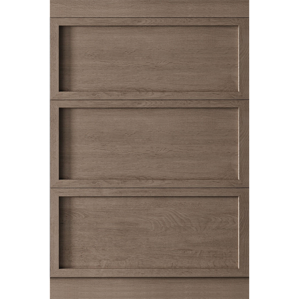 Módulo KARLSSON efecto madera – ejemplo de uso en Home Staging